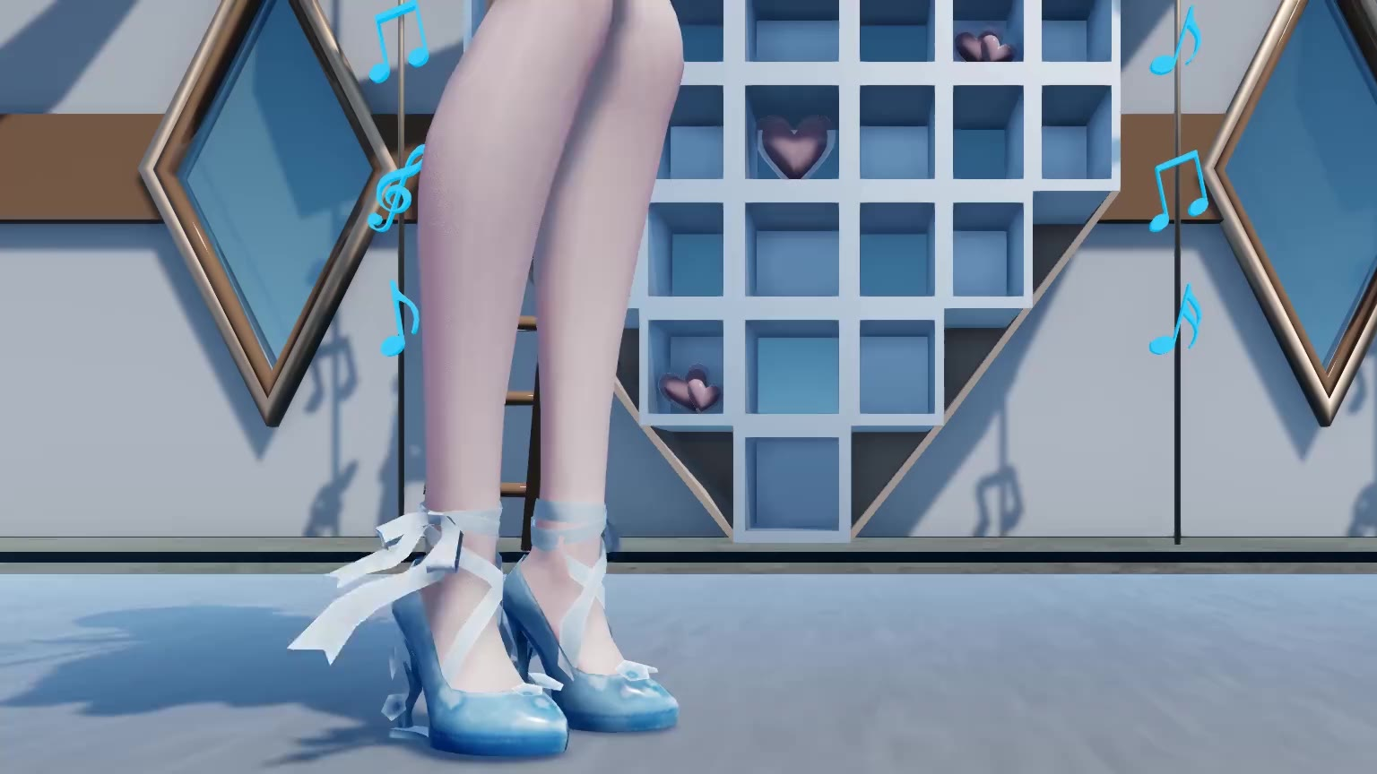 【MMD极乐净土】一位好看又可爱的初音在这跳舞 Miku